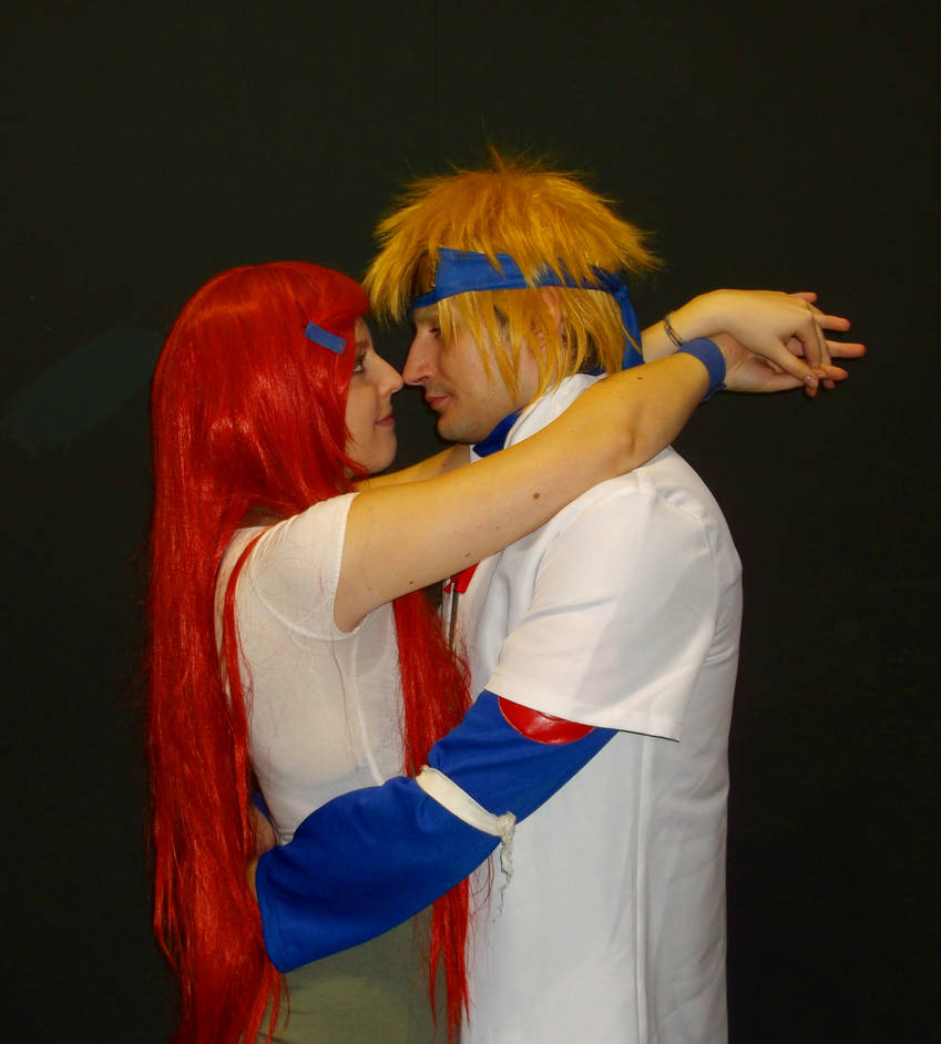 Cosplay - Kushina and Minato in Love