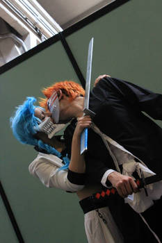 Ichigo and Grimmjow Cosplay - Love or fight