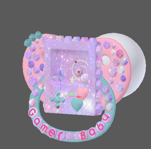 Gamer Baby Pacifier by elitekitten on DeviantArt