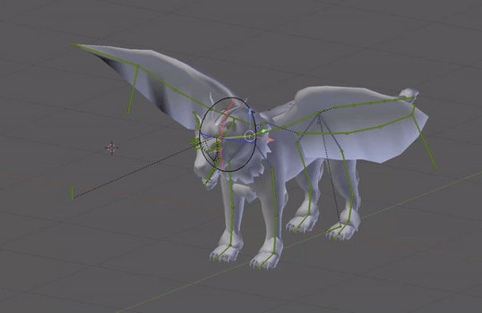 Wingged Lion Rigging