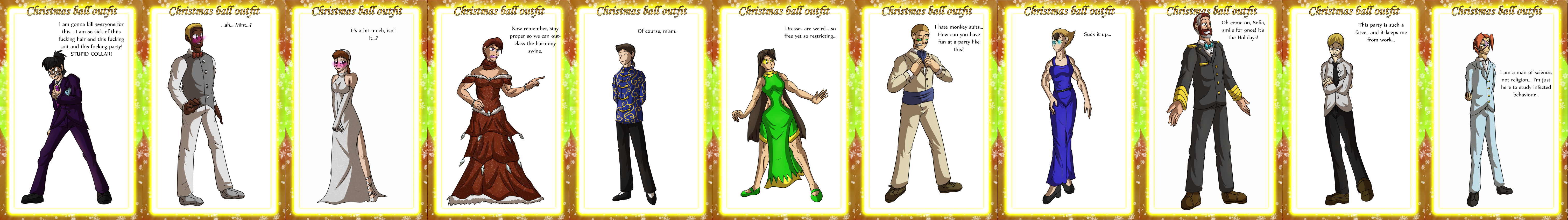 Z-Parasites: Christmas outfits 2014