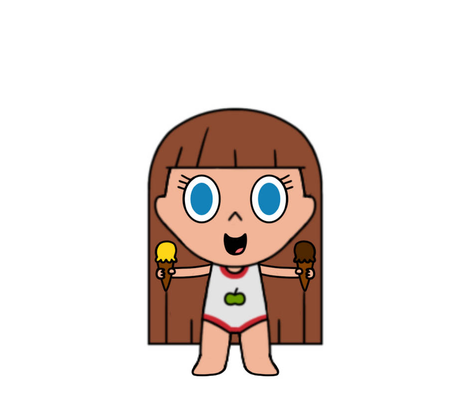 Bikini Robin Snyder holding an ice creams by Haniya386 on DeviantArt