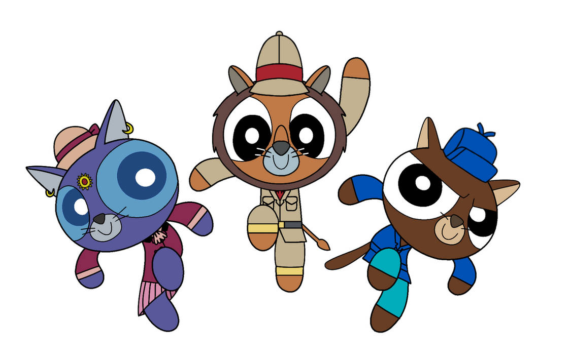 Willy Fog, Romy and Rigodon as Powerpuffs by Haniya386 on DeviantArt