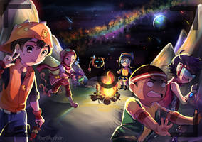 BoBoiBoy Galaxy : Camping