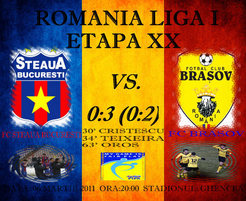 FC STEAUA BUCURESTI-FC BRASOV