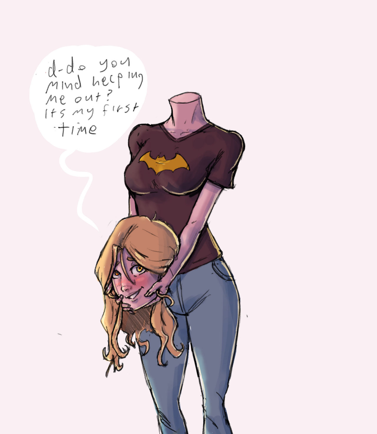 Headless Deviantart Rgt Headless girl by somethingorother2088 on DeviantArt