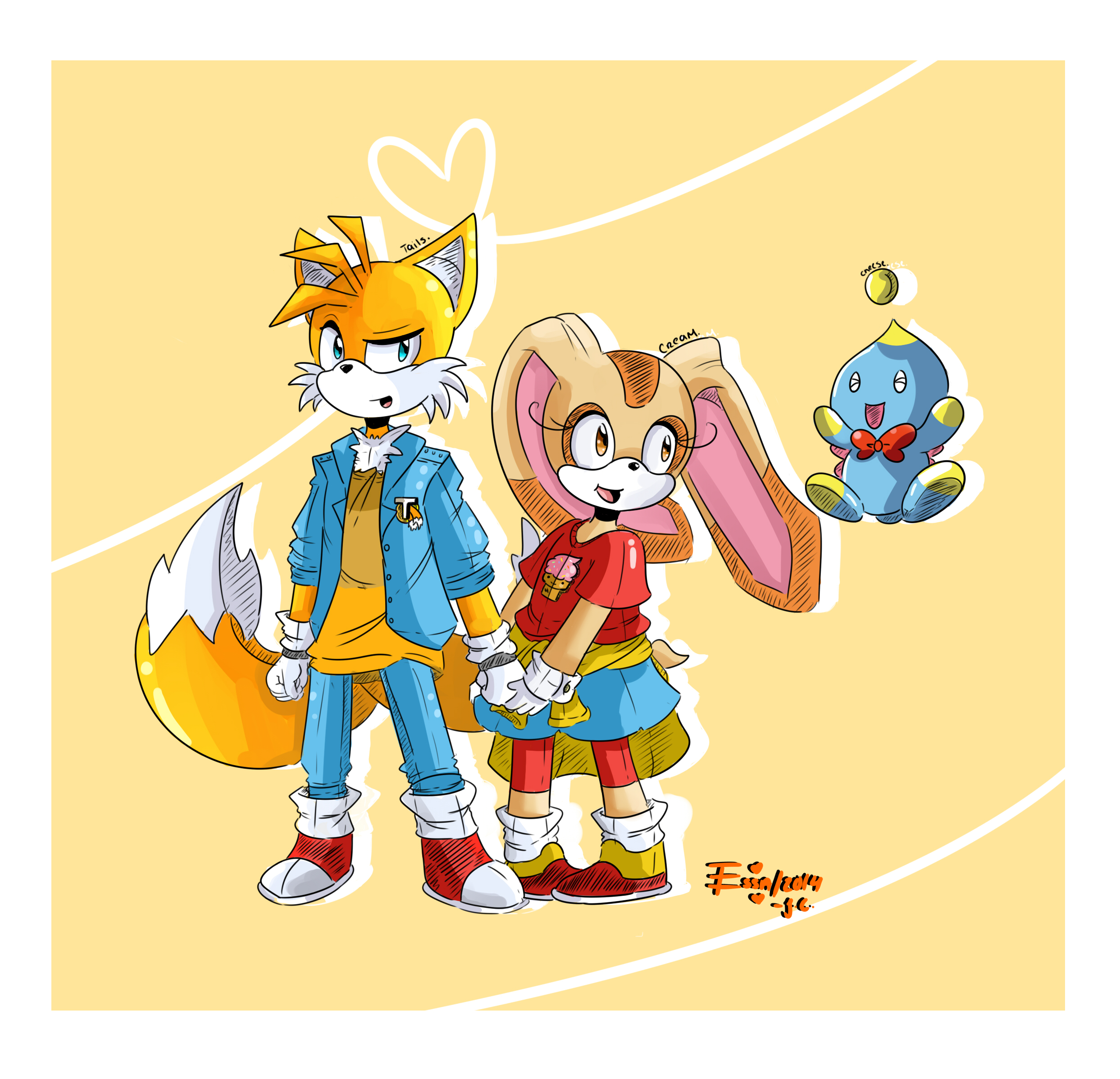 Sonic Tails Cream And Cheese By O0essa0o On Deviantart