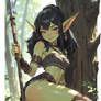 Tribal huntress
