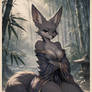 Among the silent bamboos