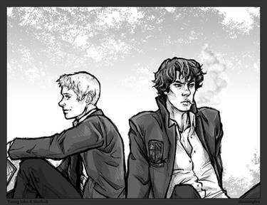 Young John + Sherlock