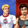 Steve Rogers + Tony Stark