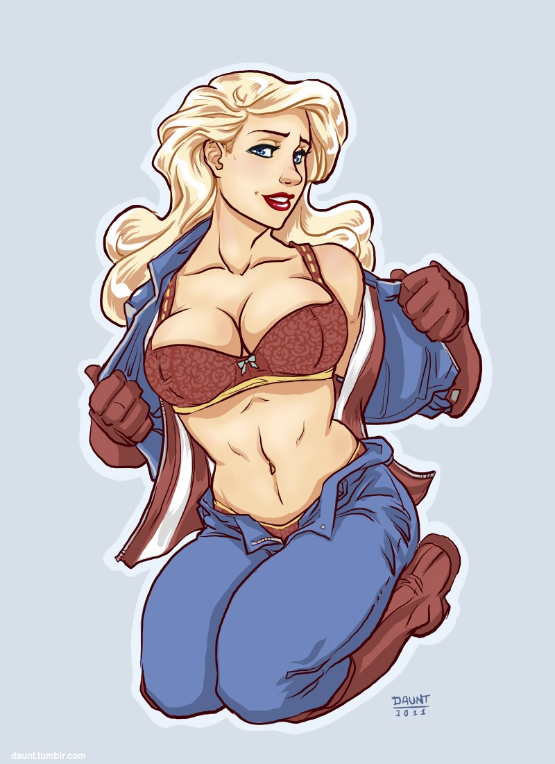 Miss Steve Rogers Pin-Up