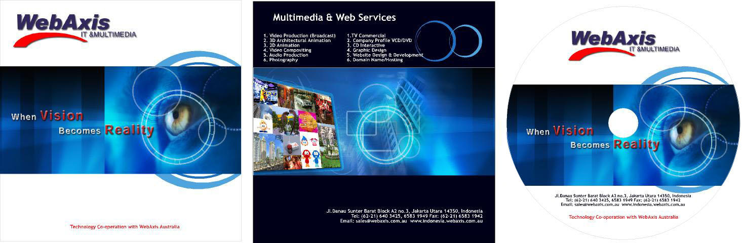 CD Cover portfolio WebAxis by JcSatchee on DeviantArt
