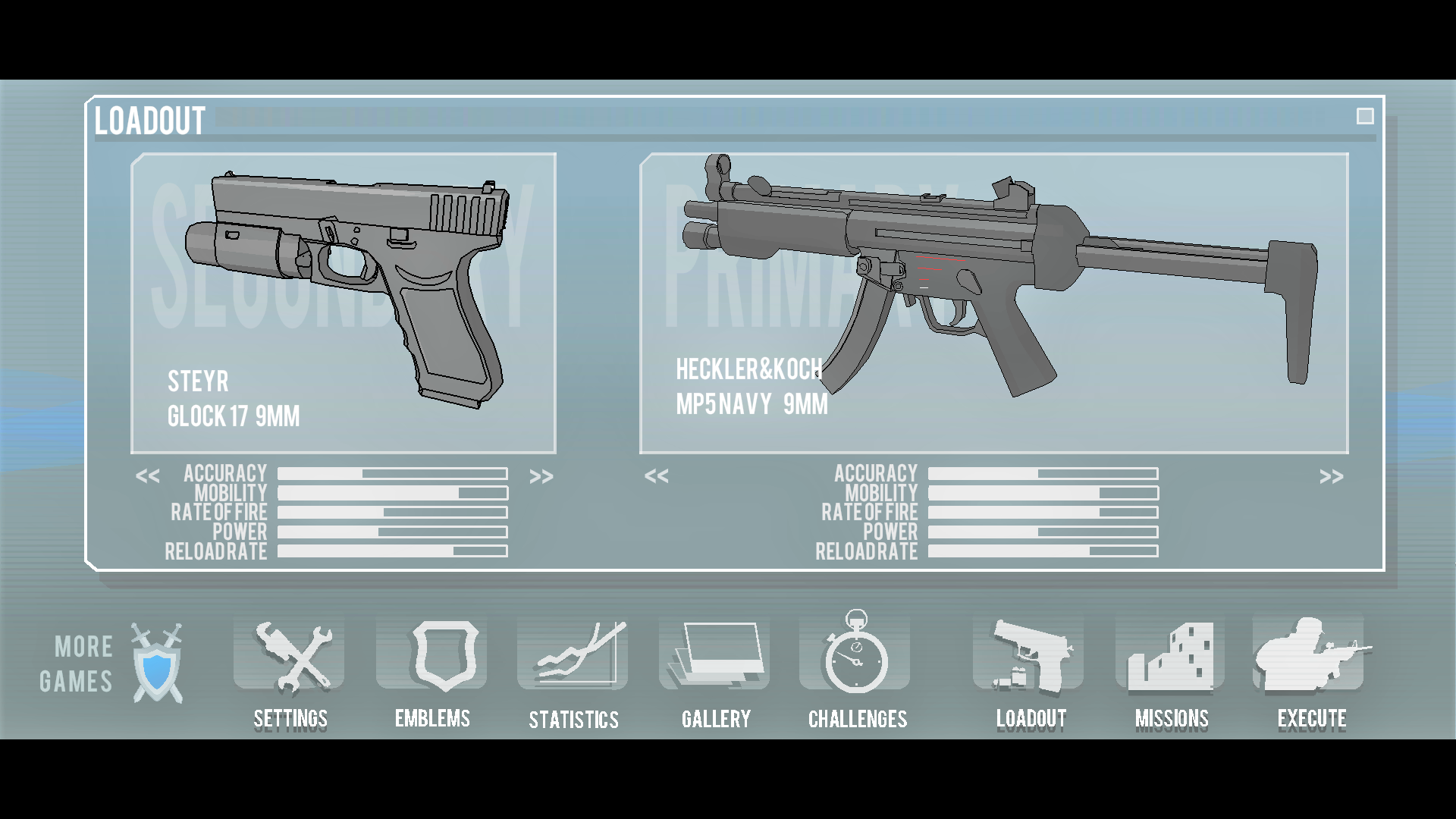 Sierra 7 loadout MP5NAVY STEYR Glock 17 by themultiplayer1 on DeviantArt