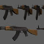 Dead frontier AK 47 Front 3Q R front view