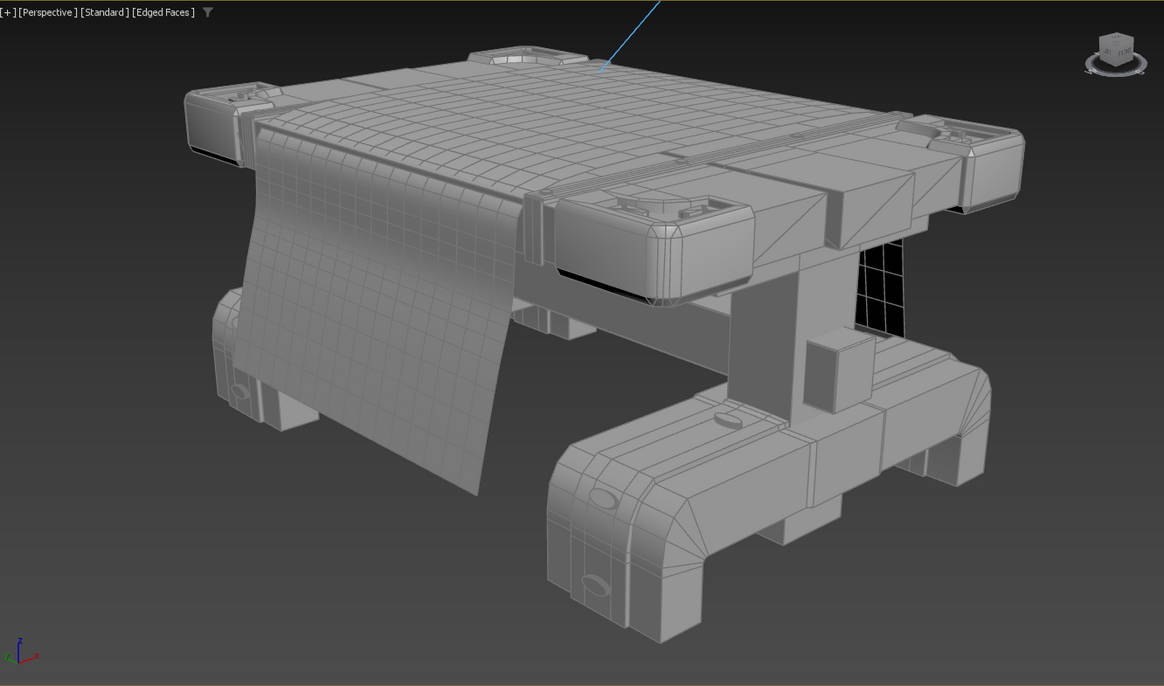 Table Model by themultiplayer1 on DeviantArt