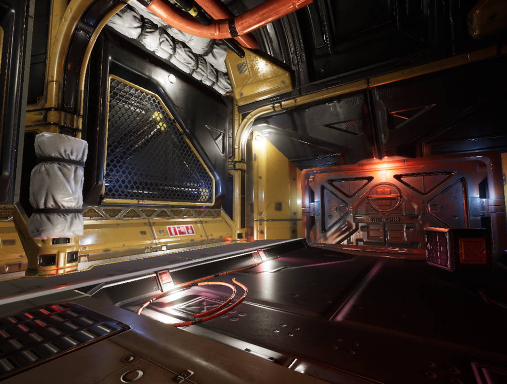 Spaceship Interior Environment Lighting by themultiplayer1 on DeviantArt
