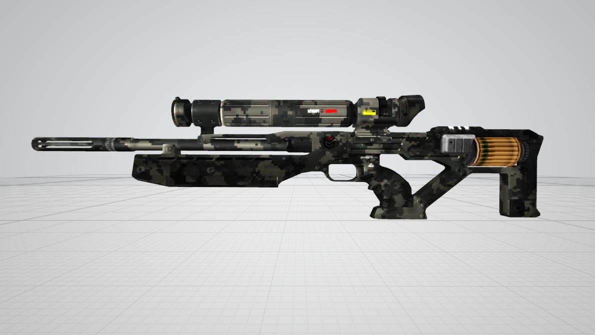 KILLZONE VC 32 sniper rifle left side view by themultiplayer1 on DeviantArt