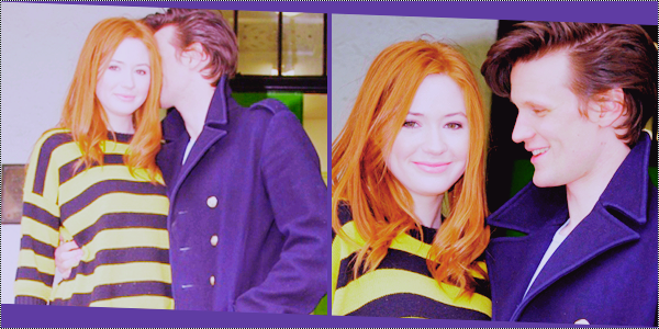 Matt Smith and Karen Gillan 3