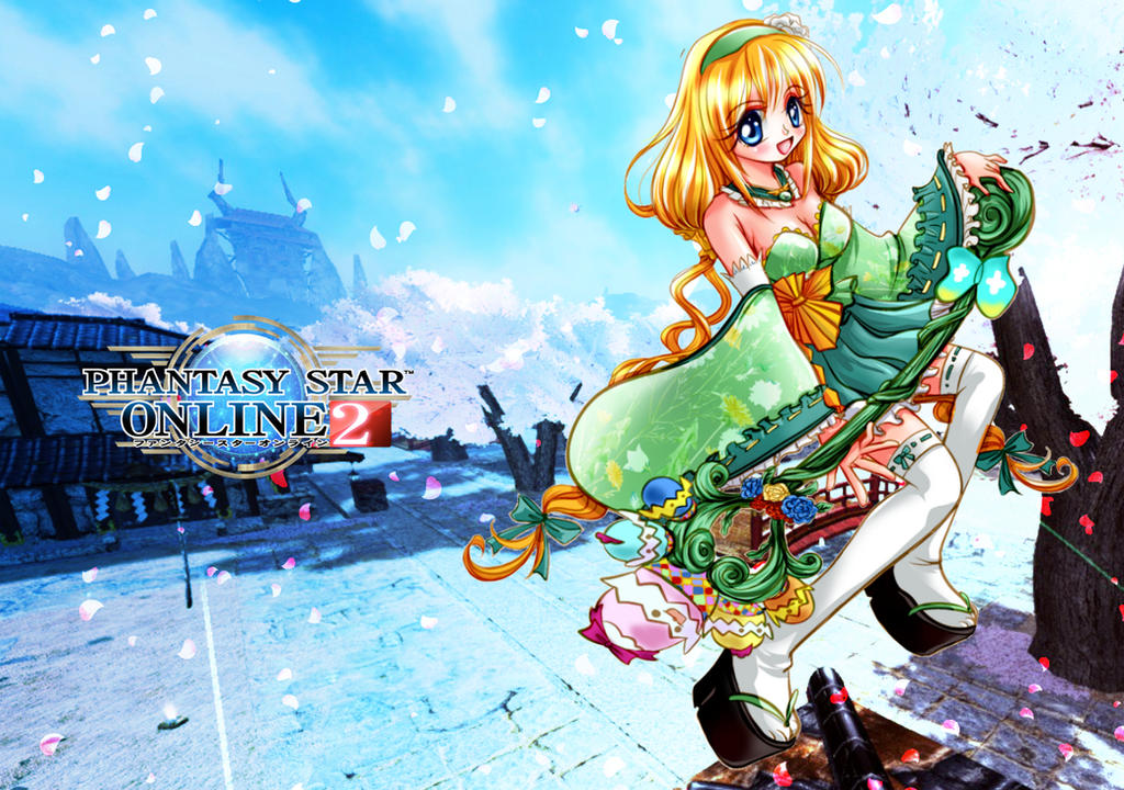 PSO2 Fan art3 by alisa006 on DeviantArt