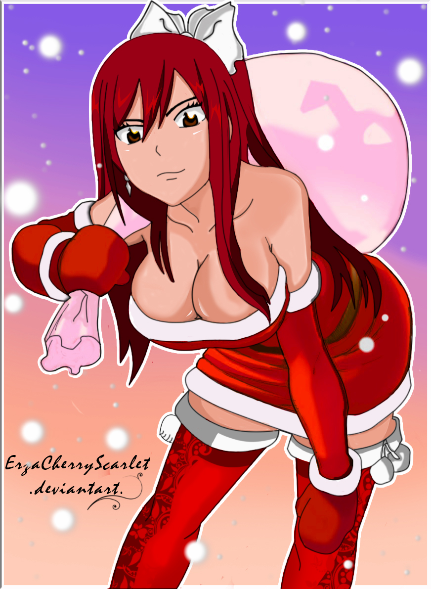 Erza Scarlet at Christmas