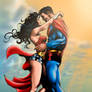 Superman and Wonder woman