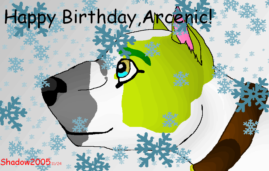 Happy Birthday Arcenic