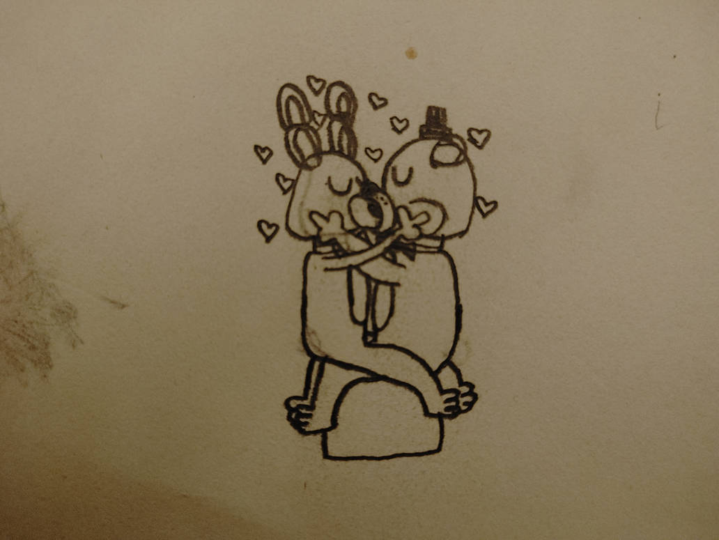 Freddy x bonnie by fnt0e on DeviantArt