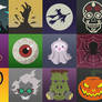 Overwatch Halloween Player Icon Wallpaper (Tile)