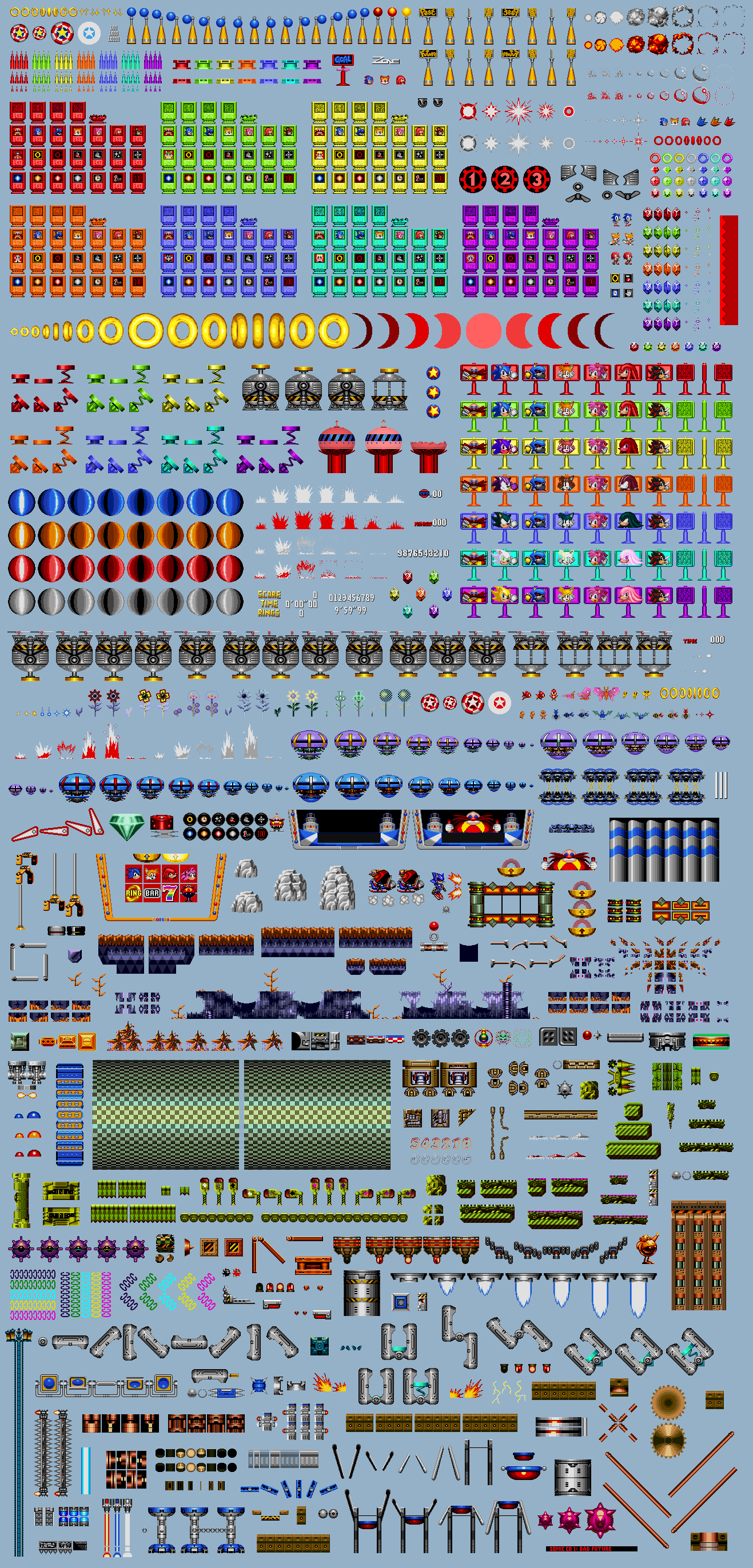 Items Objects - Sonic CD 1 Bad Future by chassieconnor on DeviantArt