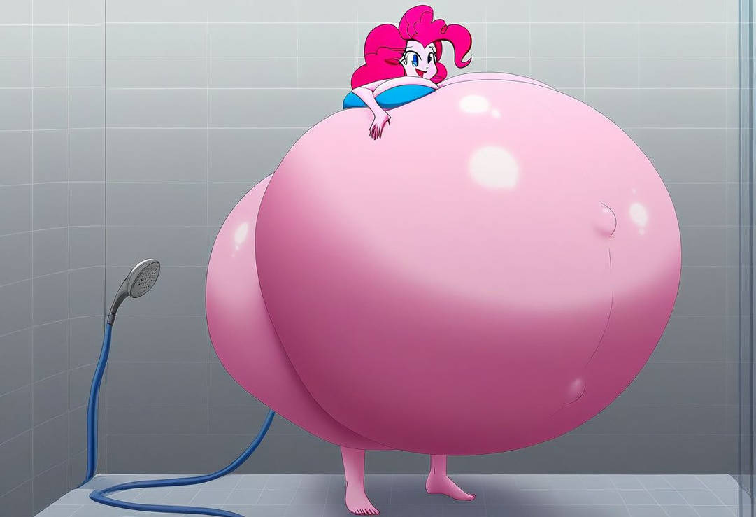 Pink Player Inflation Pinkie Pie EG Massive Inflation by PrincessofLovePinkYT on DeviantArt
