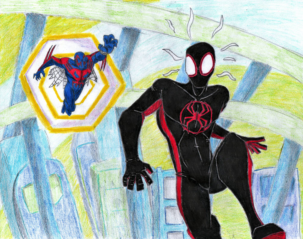 Spiderman Across The Spider Verse Art 3 by MarkDeuce on DeviantArt