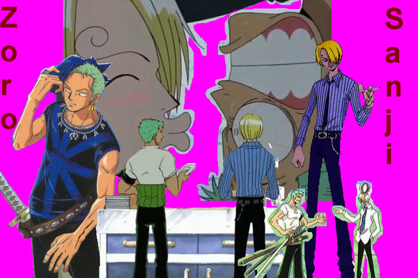 Zoro and Sanji wallpaper by OnePiece-Rules on DeviantArt