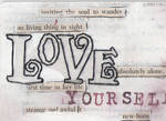 Love Yourself - ATC by WordsAreMyWeakness