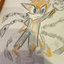 MY NINE THE FOX ART