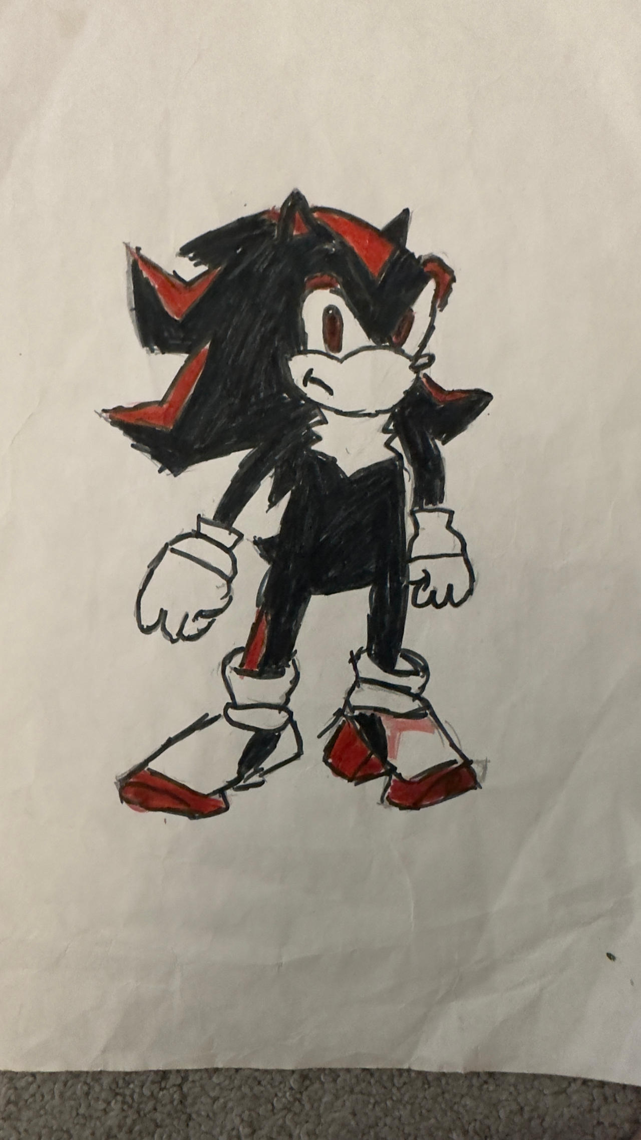 Shadow Drawering shadow drawing by me by Hyperarchiesonic on DeviantArt