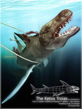 The Ketos Troias: sea monster