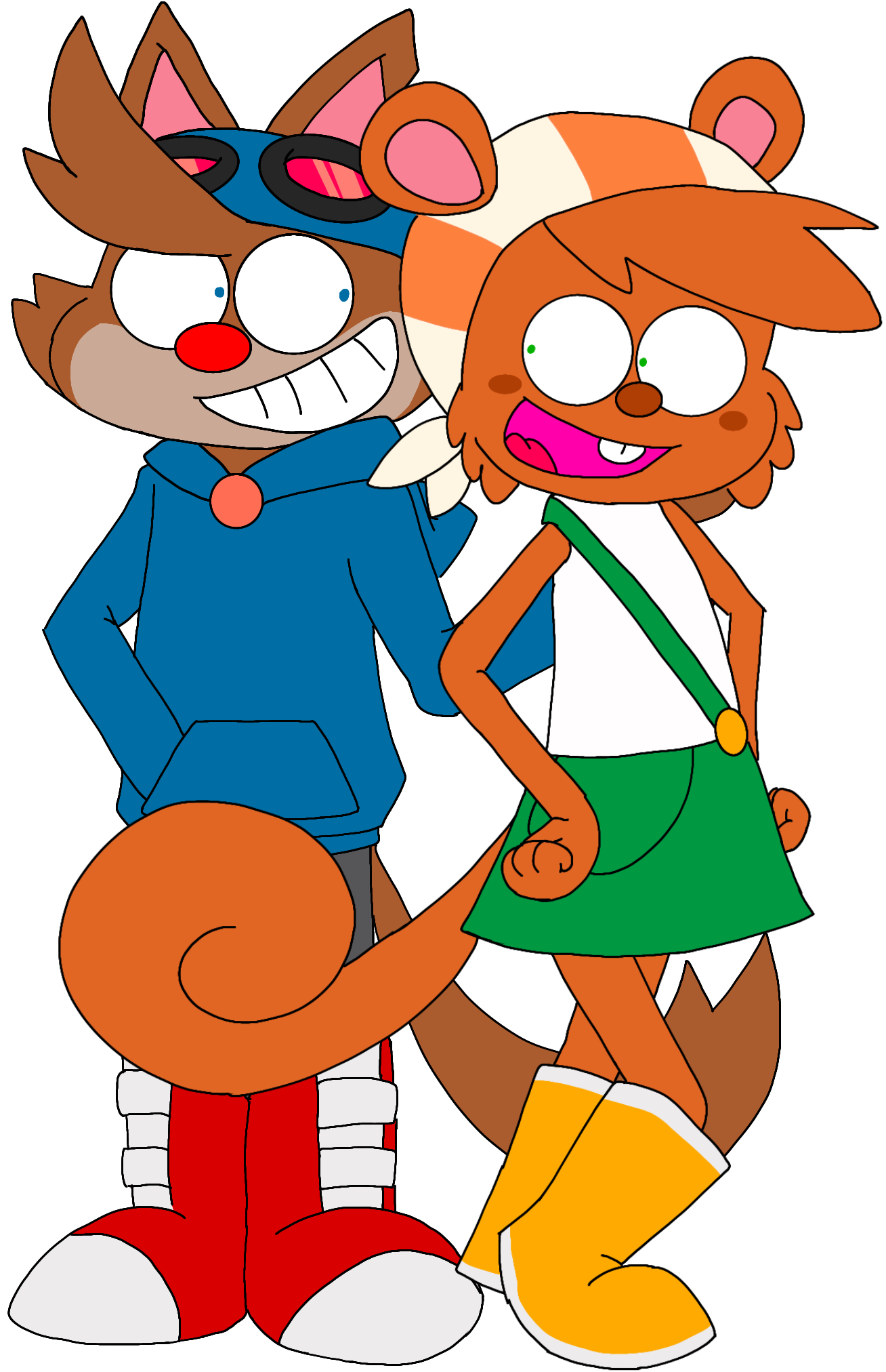 Murphy and Mitzi turbulent partner by Ronnachai1993 on DeviantArt
