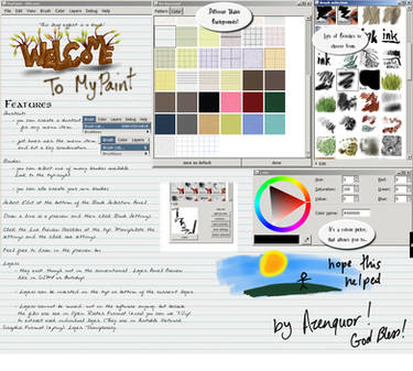 MyPaint 0.7.1 Tutorial