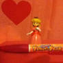 my princess peach figure and stylus