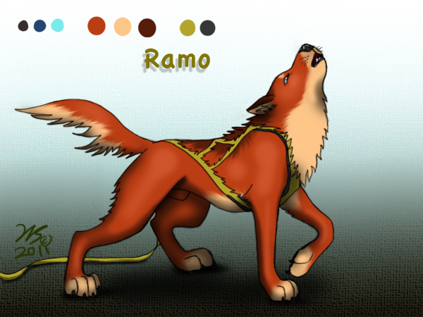 Ramo - Sled Dog Character