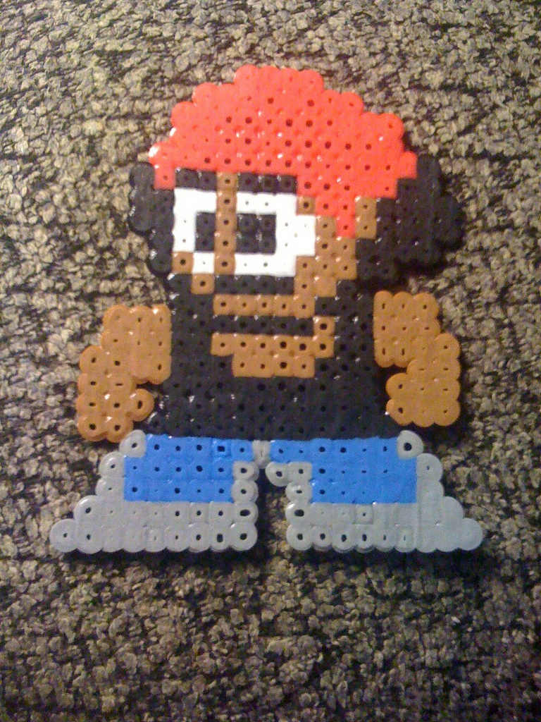 Antoine Dodson Bead Sprite