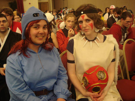 Nausicaa and San at Arkansas Anime Festival 2011