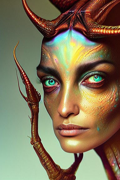 Female Alien creature by Ertugrul196714 on DeviantArt