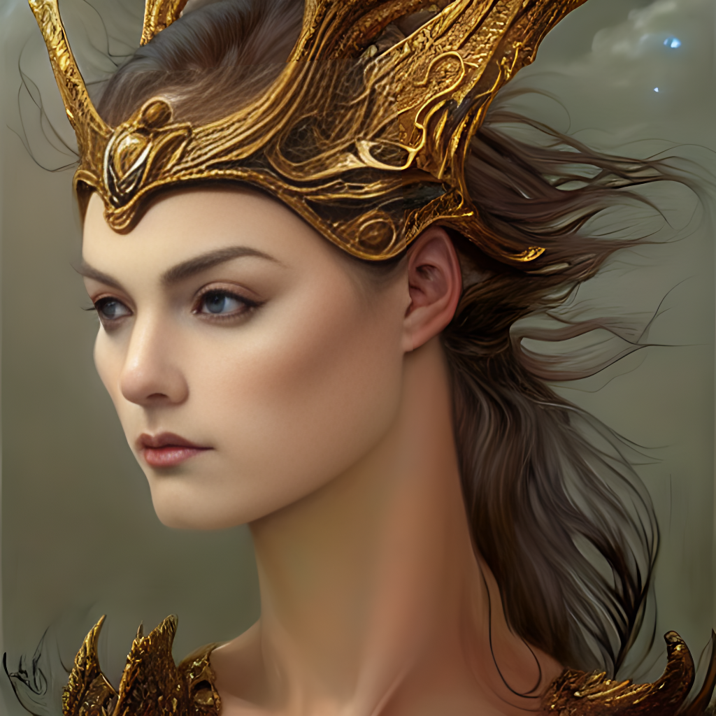 Dark-fantasy-closeup-oil-painting-gothic-egypt-god by Ertugrul196714 on ...