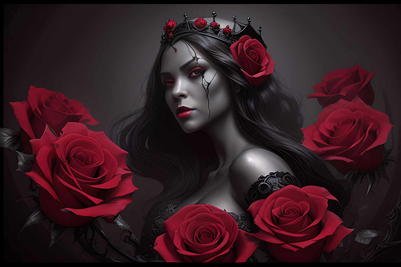 Demon Fox Roses The Rose Demon 2434 by Ertugrul196714 on DeviantArt