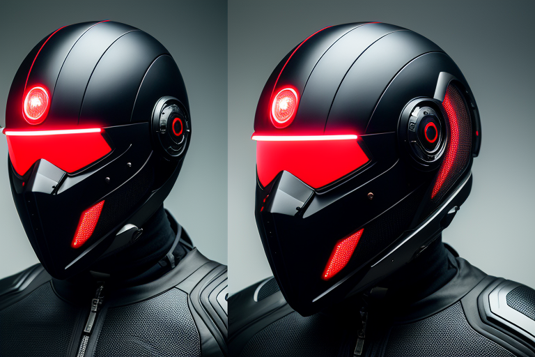 Futuristic best sale bike helmet