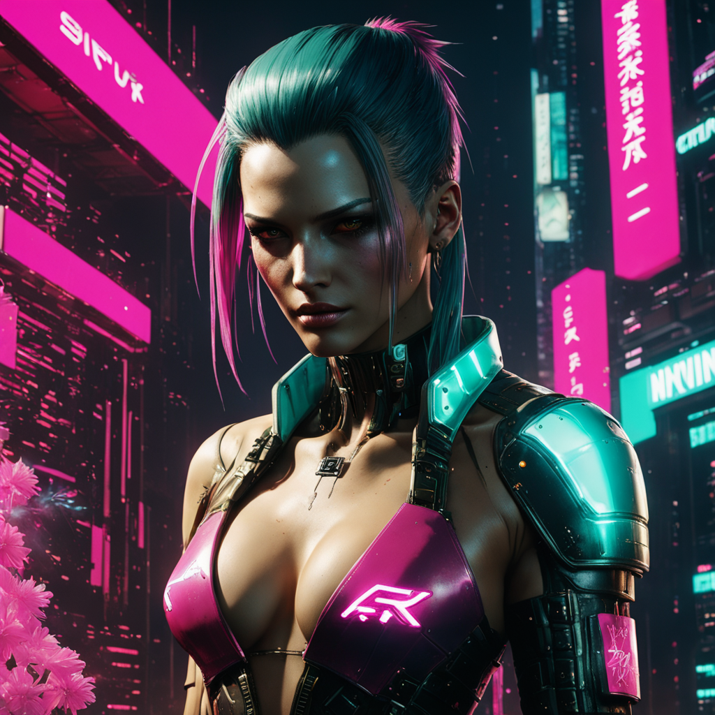 Cyberpunk 2077 girl wallpaper by KgbUmaru on DeviantArt