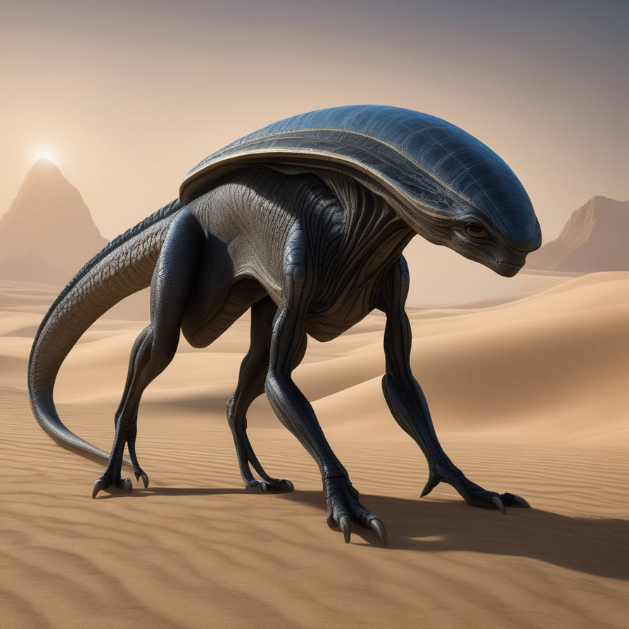 Hybrid-alien-animal-promptrough-burlap-texture-ima by Ertugrul196714 on ...