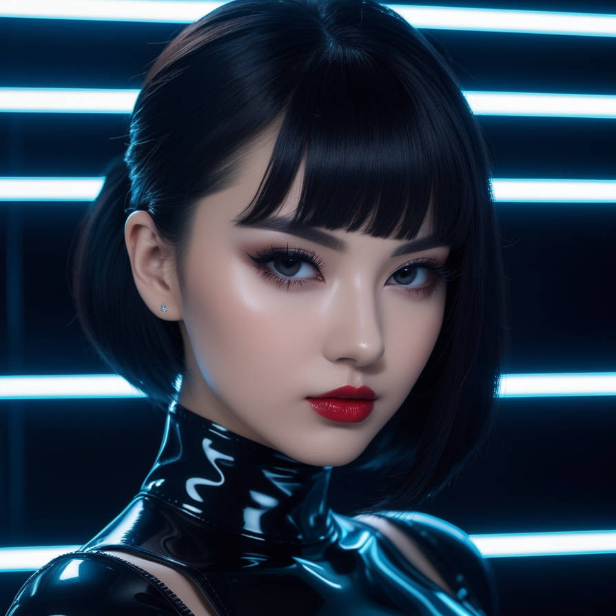 Cyber doll girl latex portrait photo portrait p By Ertugrul196714 On cyber-doll-girl-latex-portrait-photo-portrait-p-by-ertugrul196714-on